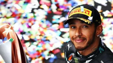 'Sir' Lewis Hamilton hyllades som Storbritanniens största idrottsman någonsin