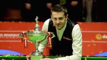 Snookerový šampión Mark Selby