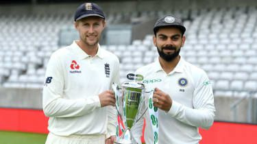 Anglia vs. Indie Seria testów Joe Root Virat Kohli