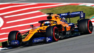 Carlos Sainz kører McLaren MCL34 under den anden pre-season test i Barcelona