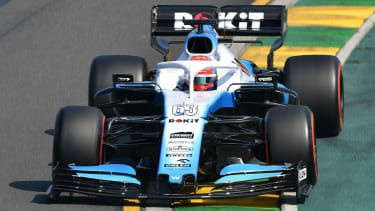ROKiT Williams Racing-køreren George Russell sluttede som nummer 16 ved 2019 F1 Australian GP