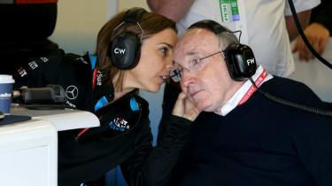 Claire Williams i Frank Williams opuszczają zespół Williams Racing F1