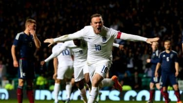 Wayne Rooney a marcat 53 de goluri în 119 meciuri cu Anglia