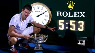 Novak Djokovic Rafael Nadal tenis finałowy Australian Open 2012