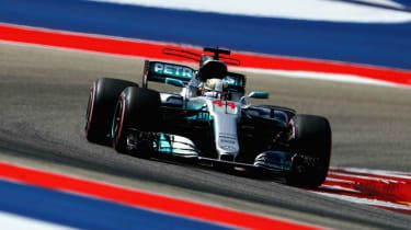 Britský jazdec Lewis Hamilton vyhral predchádzajúce štyri GP Spojených štátov s Mercedesom