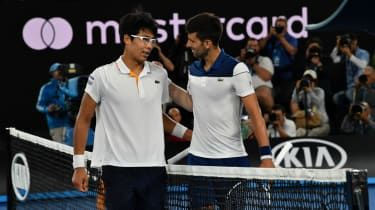 „Australian Open“: Hyeonas Chungas nusipelnė laimėti, sako Novakas Džokovičius