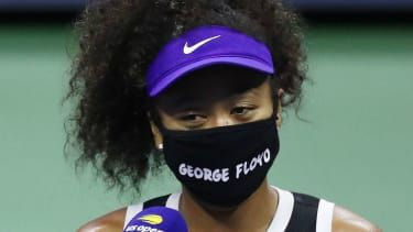 Naomi Osaka nosiła maskę z imieniem George