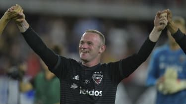 Wayne Rooney joacă pentru echipa DC United din Major League Soccer din Statele Unite