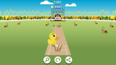 Jocul de cricket Google Doodle celebrează Trofeul Campionilor