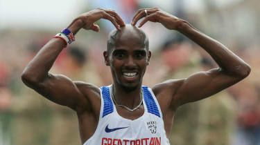 Britský olympijský atlét Mo Farah
