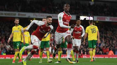 Eddie Nketiah Arsenał