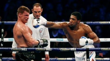 Anthony Joshua vs. Alexander Povetkin boxar Wembley