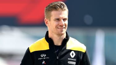 Niemiecki kierowca Nico Hulkenberg jest w zespole Renault F1 od 2017