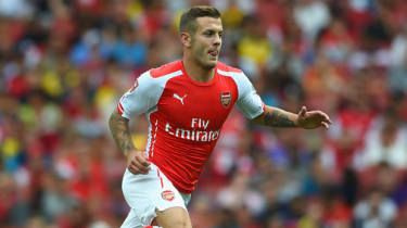 Jack Wilshere w akcji w Emirates Cup