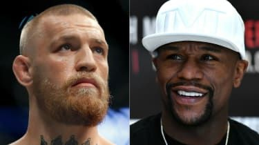 Conor McGregor och Floyd Mayweather