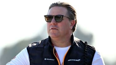 Zak Brown jest dyrektorem generalnym McLaren Racing