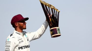 Lewis Hamilton slavi zmago za VN Kanade