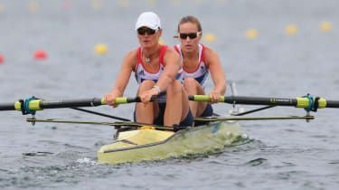 Helen Glover a Heather Stanning
