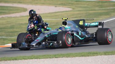 Lewis Hamilton Valentino Rossi
