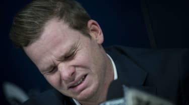 Steve Smith Australia majstrowanie przy piłce Bancroft Warner