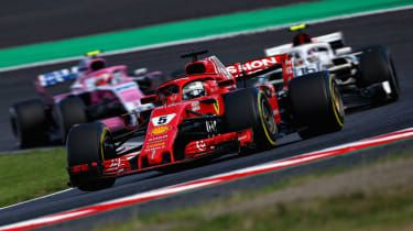 Sebastian Vettel Ferrari F1 Japan GP