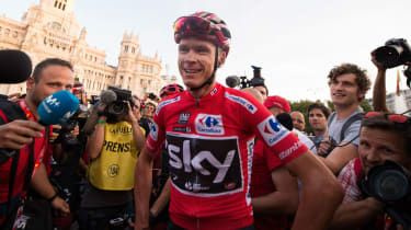 Chris Froome epäonnistui huumetestissä Vuelta a Espana