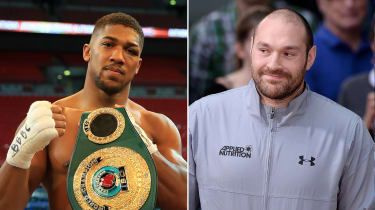 Anthony Joshua Tyson Fury v boxe