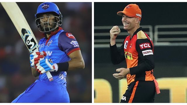 IPL 2020: DC vs SRH - Cinco jogadores a serem observados