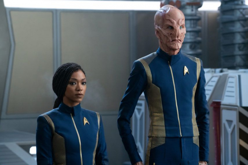 Sonequa Martin Green Doug Jones Descoberta de Star Trek