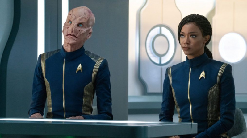 Boss de 'Star Trek: Discovery' sur la chaise du capitaine et les thèmes de la saison 4