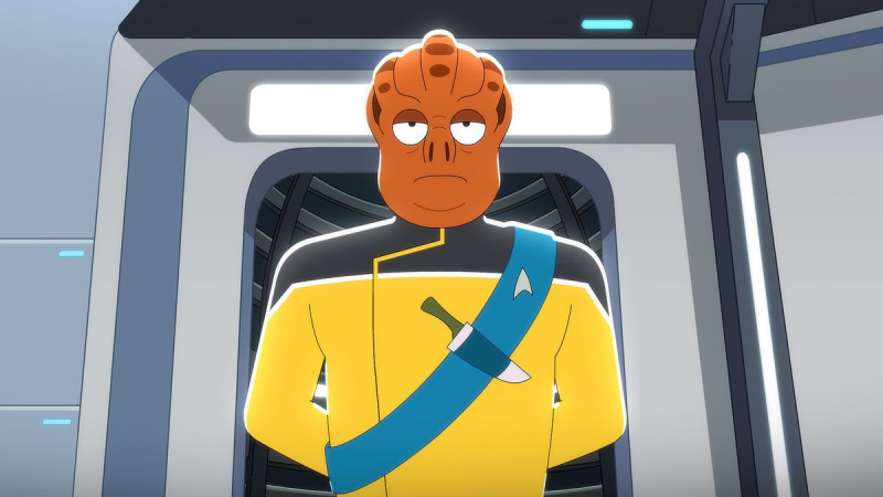 Carl Tart Star Trek Lower Decks Löjtnant Kayshon