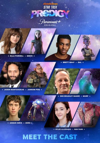 Personagens do elenco de Star Trek Prodigy