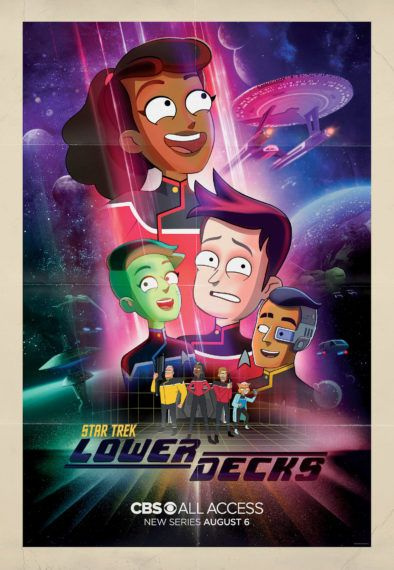 „Star Trek“ apatinių denių oficialus raktinis menas „CBS All Access“