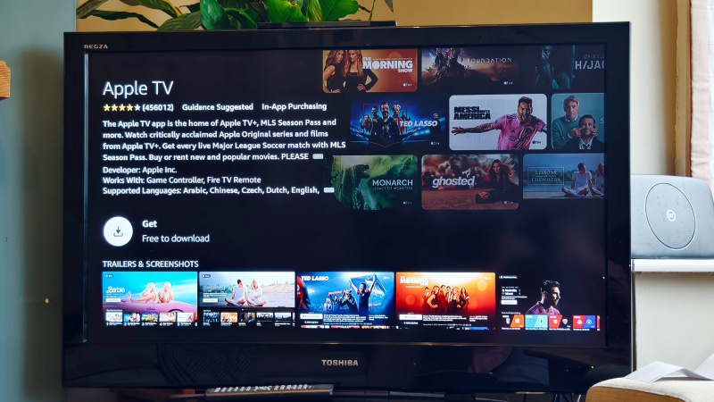   Aplikácia Apple TV Plus na TV s Fire OS