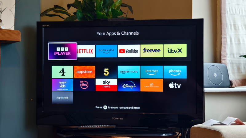   แอพและรายการช่องใน Fire TV