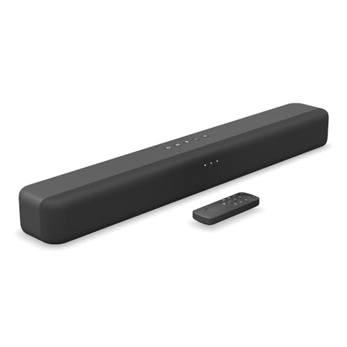  Maak kennis met Amazon Fire Tv Soundbar, 2.0-luidspreker met Dts Virtual:x en Dolby Audio, Bluetooth-ondersteuning