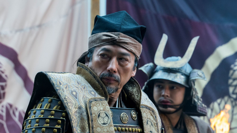   Hiroyuki Sanada a Yuki Kura v Shogun