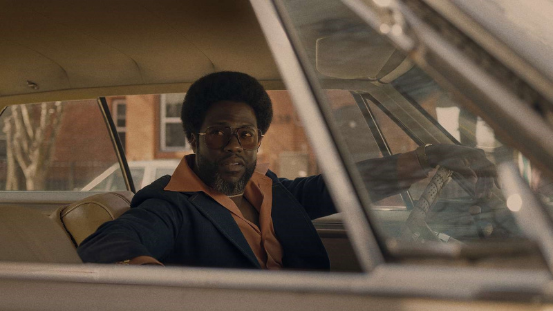   Kevin Hart w samochodzie w Fight Night: The Million Dollar Heist