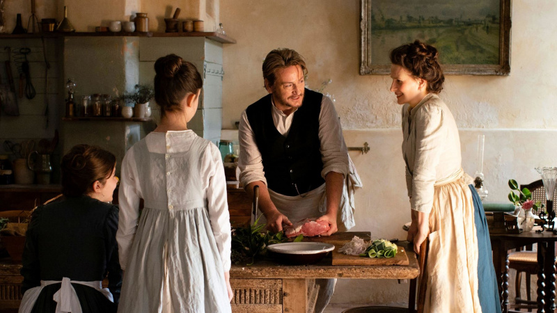   Benoît Magimel a Juliette Binoche vo filme Chuť vecí