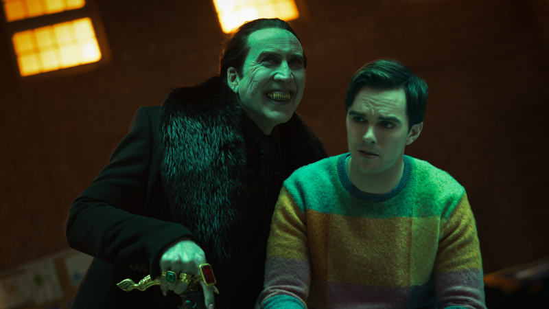   Nicolas Cage et Nicholas Hoult à Renfield