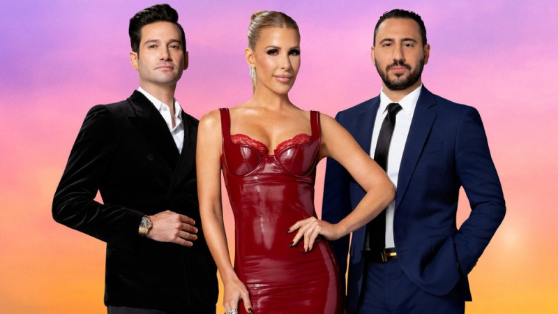   Josh Flagg, Tracy Tutor, Josh Altman Milyon Dolar Listesi Los Angeles'ın tanıtım görselinde