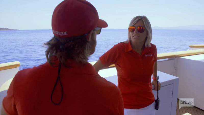   Ο Iain Maclean και ο Captain Sandy στο Below Deck Mediterranean