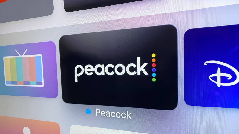 แอพ Peacock บน Apple TV