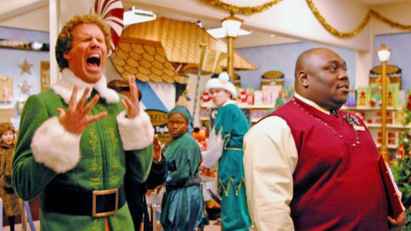   Will Ferrell และ Faizon Love ในเอลฟ์