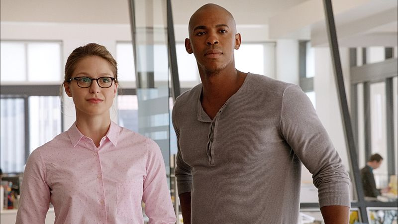 Supergirl - Melissa Benoist, Mehcad Brooks