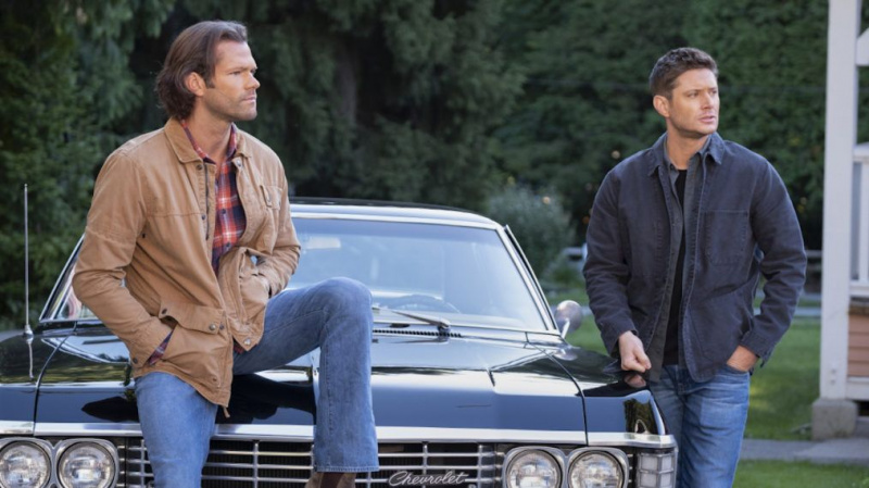 Jared Padalecki Jensen Ackles Baby Supernatural Series Финал Сам Дийн