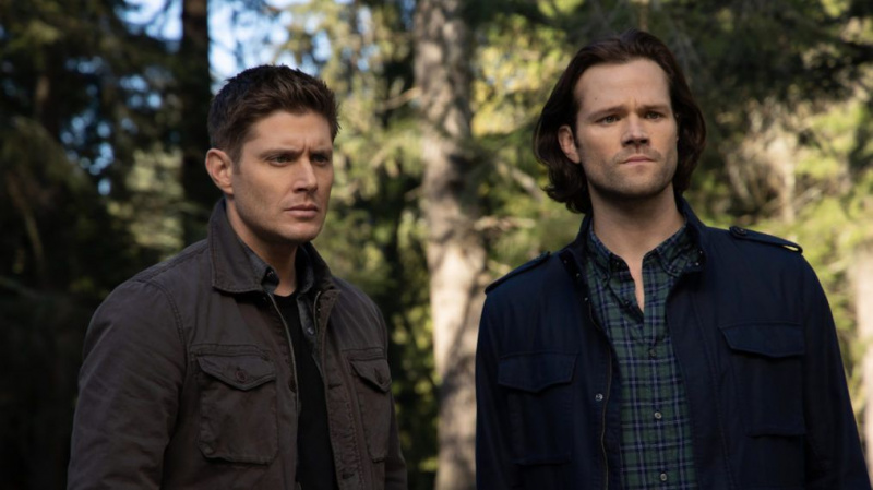 Jensen Ackles Jared Padalecki Supernatural Temporada 14 Finale Dean Sam Winchester