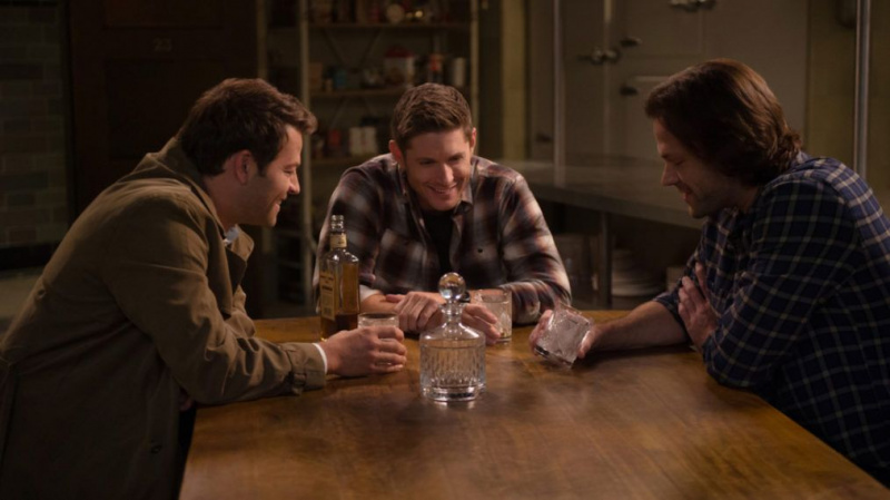 Ostatni dzień zdjęć do filmu „Supernatural”: Jared Padalecki, Jensen Ackles i Misha Collins żegnają się