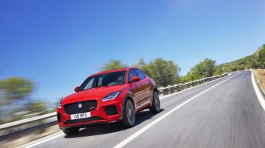 Jaguar E-Pace: kainos, specifikacijos ir apžvalgos