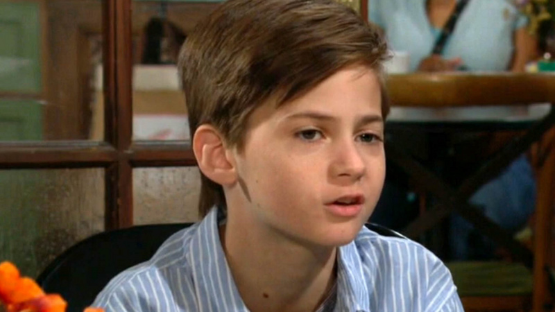 Judah Mackey รับบทเป็น Connor จาก Crimson Lights ใน The Young and the Restless
